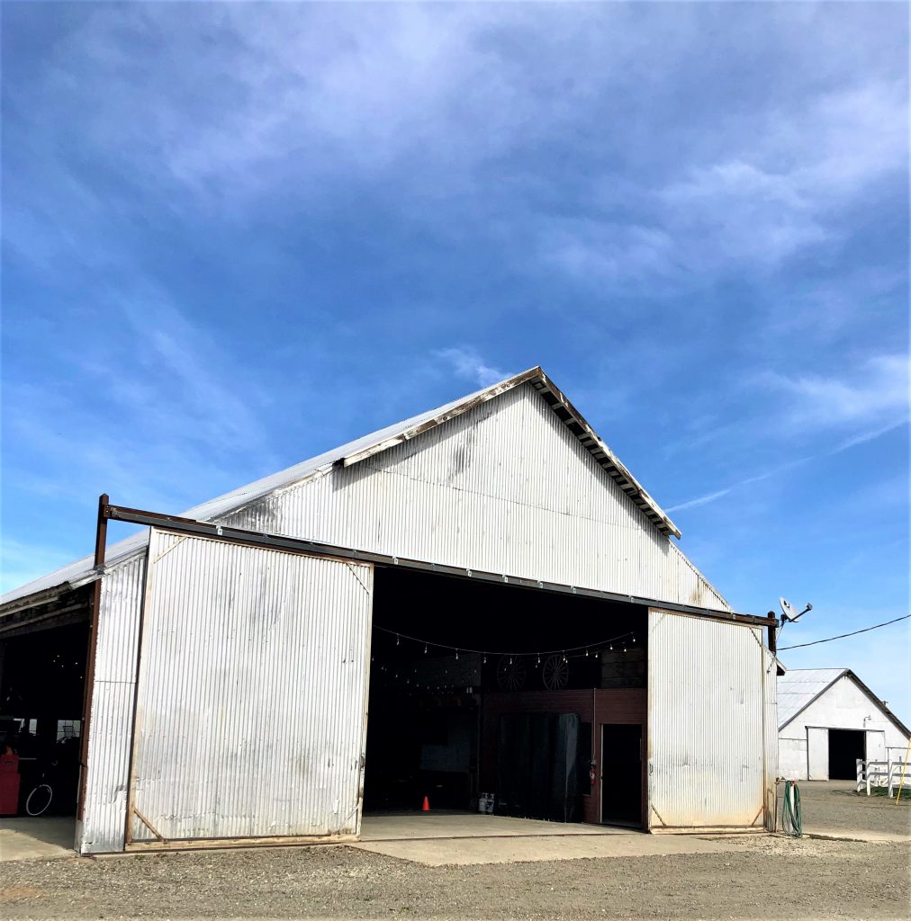 Abele Farms, Yolo County, barn for receptions