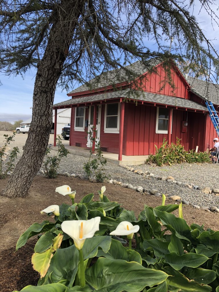 Abele Farms, Yolo County, Woodland, CA. The original house the Abele family lived in.