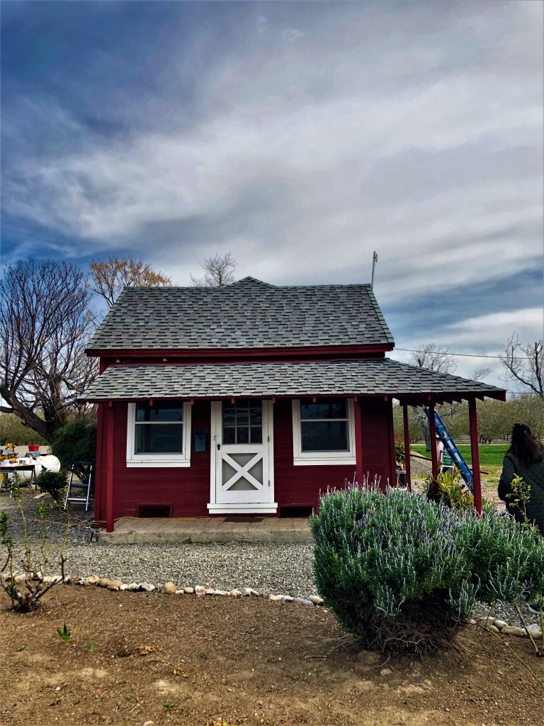 Abele Farms, Yolo County, Woodland, CA. Original house the Abele family lived in.