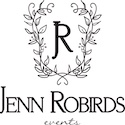 Jen Robirds Events Wedding Planner Design Venue Vendor Logo